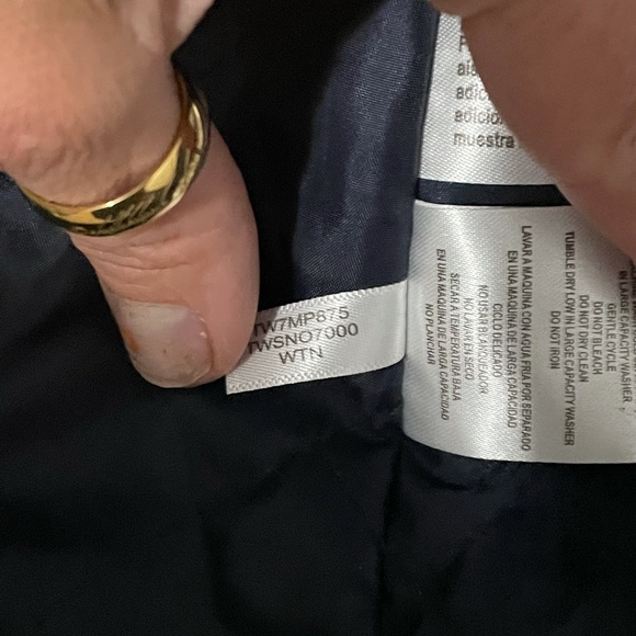 White Tommy Hilfiger Systems Jacket Shell Only M - Picture 14 of 14